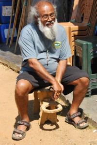 Our guide, Anselm de Silva