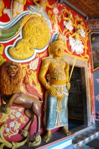Hindu temple entrance