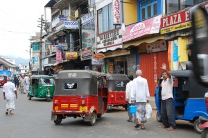 Street scene in Gampola