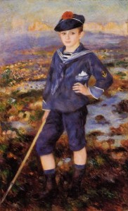 Pierre_Auguste_Renoir_Jeune_garcon_sur_la_plage_d_Yport