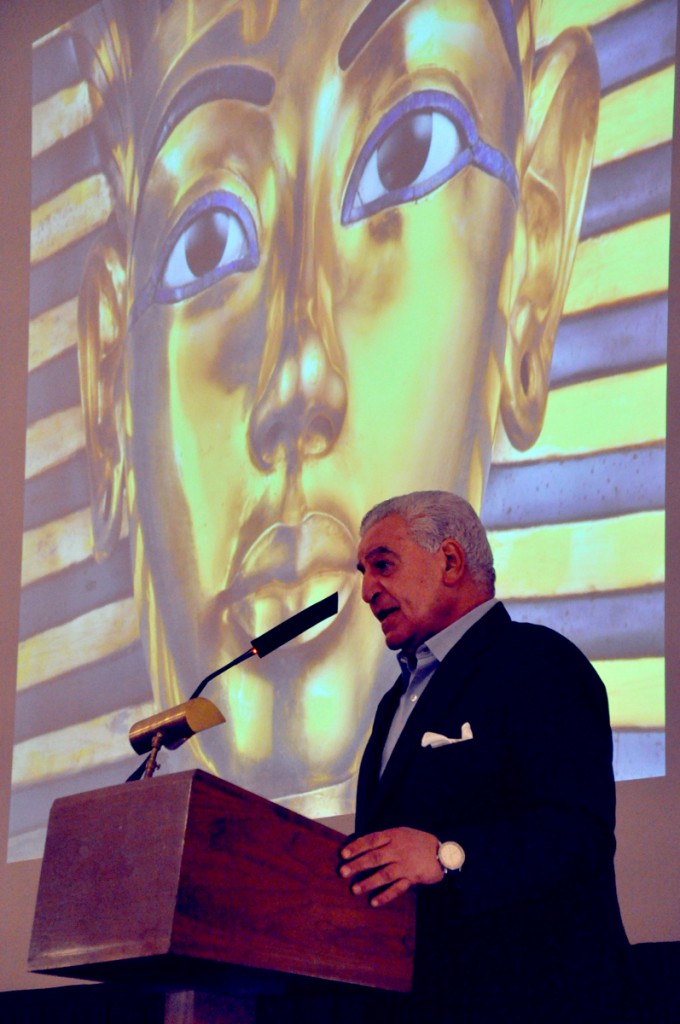 Zahi Hawass delivers inspiring speech at HMNS Excellence in Science