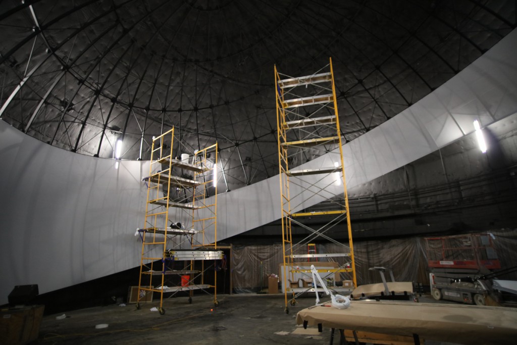 The Dome is Done! renovation moving ahead right on schedule
