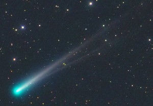 Comet Ison gets a double tail - 111013 - crop