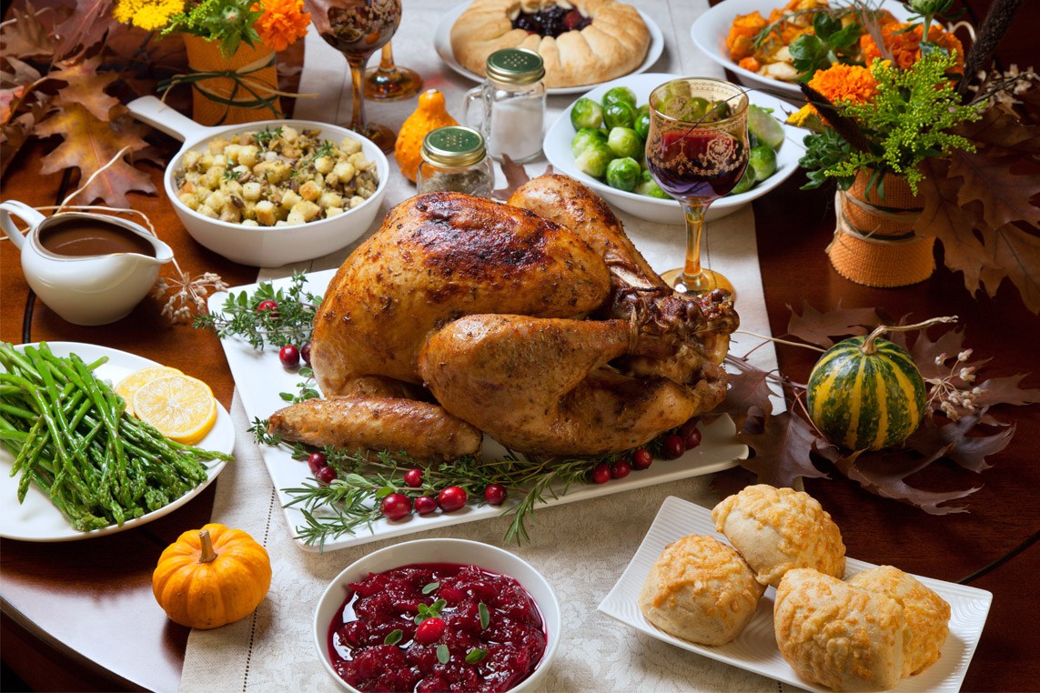 Pilgrims Eat Foods