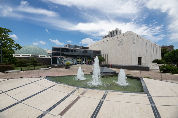 Exterior shot of museum offering science, culture and more. HMNS memberships make visits more affordable.